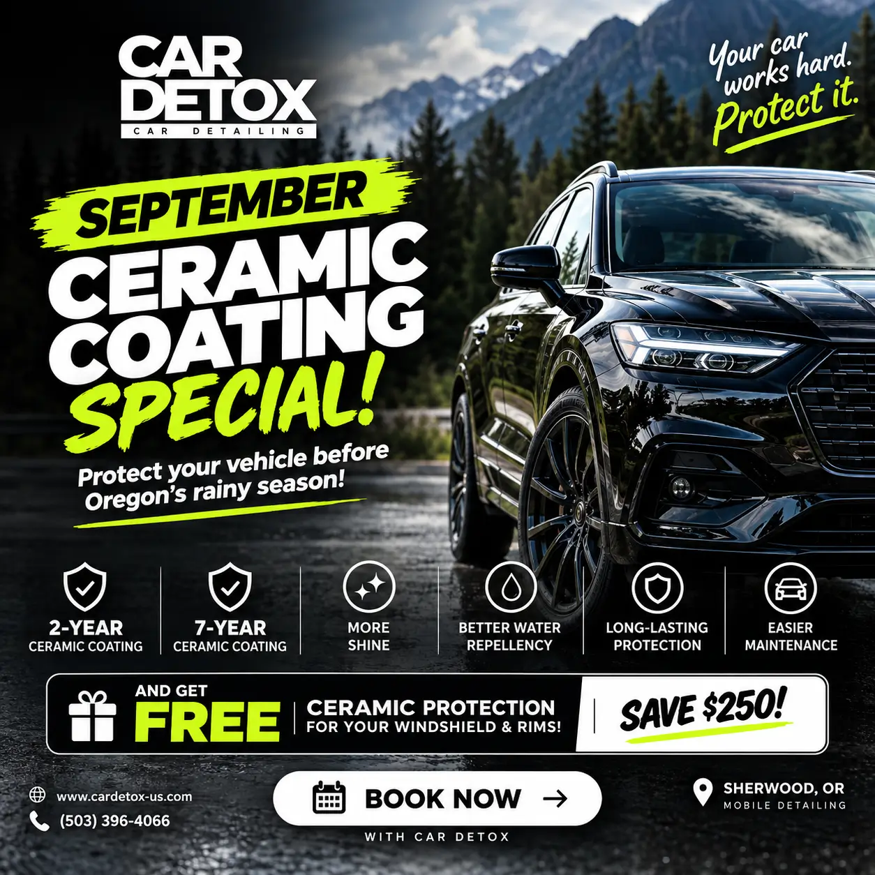 Ceramic coating Offer banner