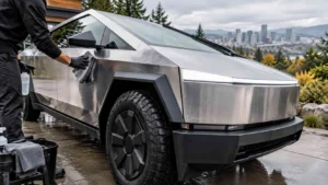 Tesla Cybertruck Stainless Steel Care Guide